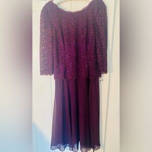 Alex Evening sz 14 Fabulous cocktail, party, mother-of-the bride dress.